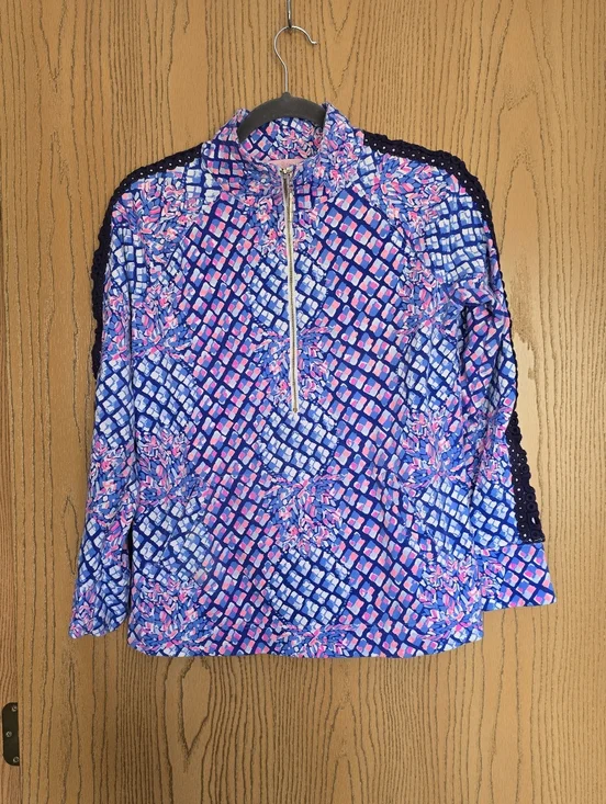 Lilly Pulitzer Skipper Quarter-Zip Pullover - Picture 2 of 6